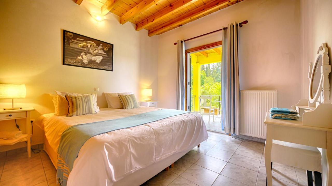 Villa Zen Stone House Agios Georgios Pagon Exterior foto