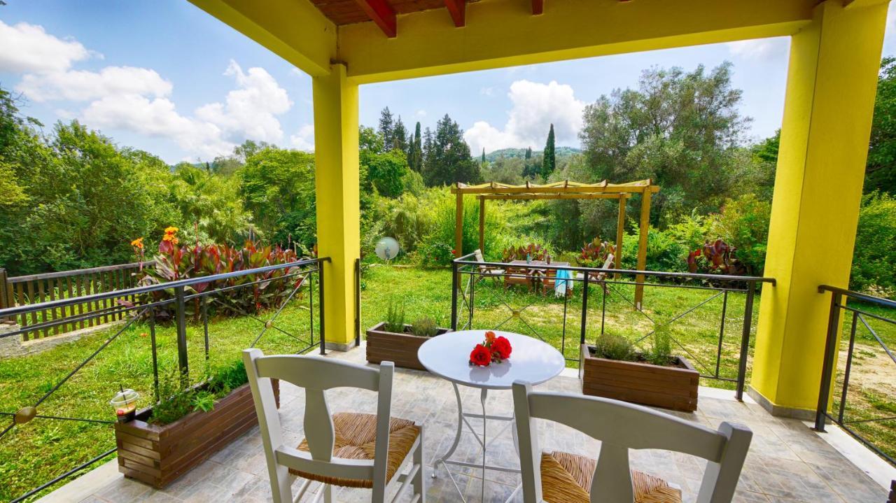 Villa Zen Stone House Agios Georgios Pagon Exterior foto