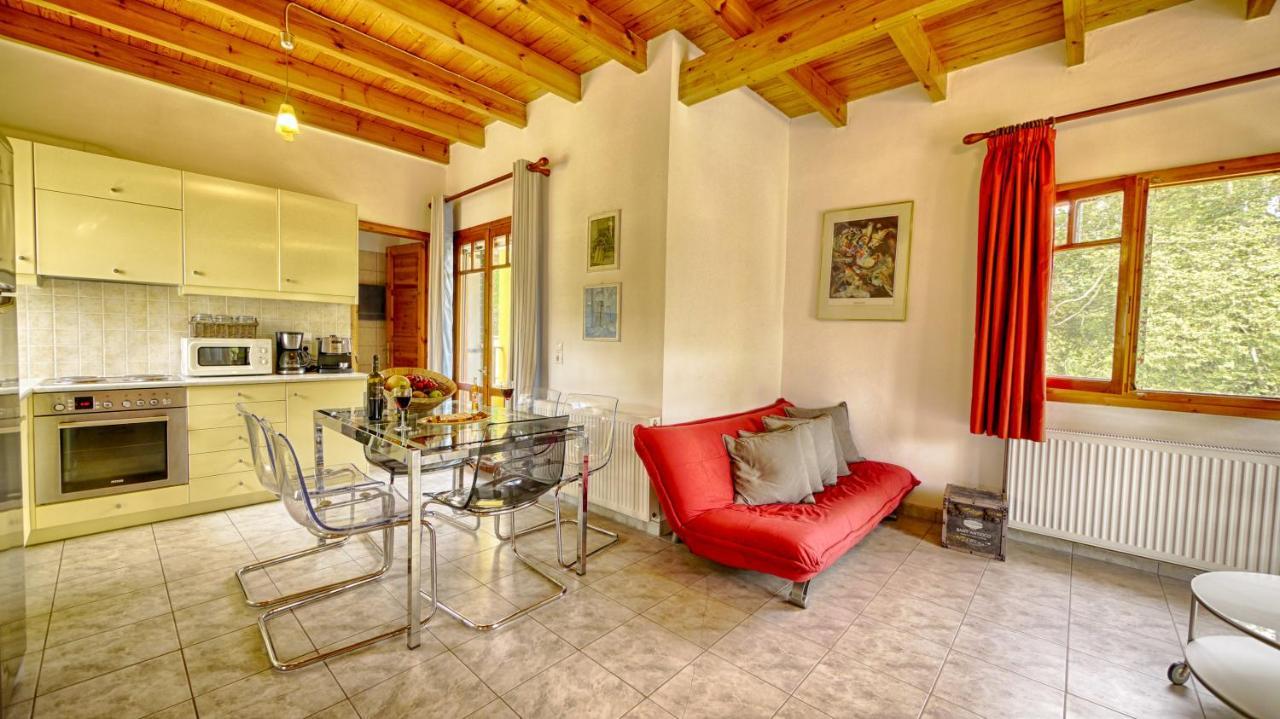 Villa Zen Stone House Agios Georgios Pagon Exterior foto